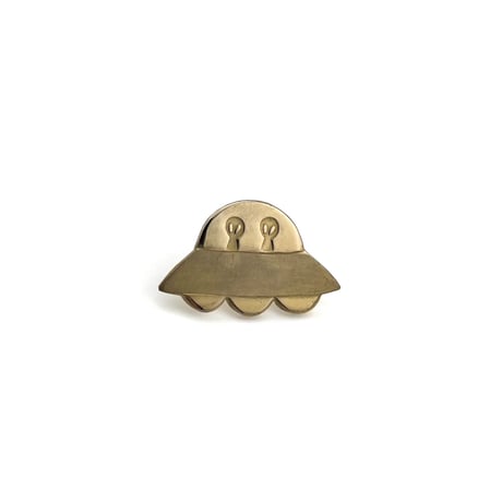 UFO pins (brass)