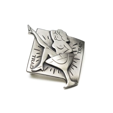 pinup girl brooch