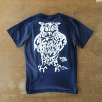 【Tシャツ】ミミズク　（絵・下田昌克）