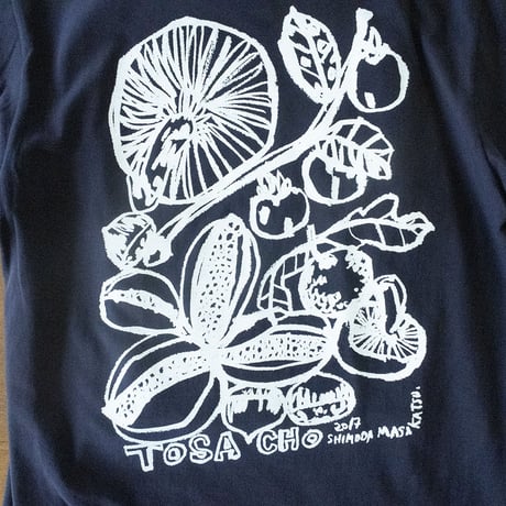 【Tシャツ】秋　（絵・下田昌克）