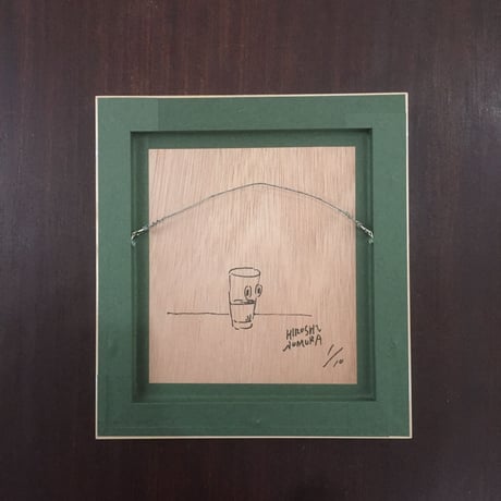 EYES・Glass・By the window（framed）