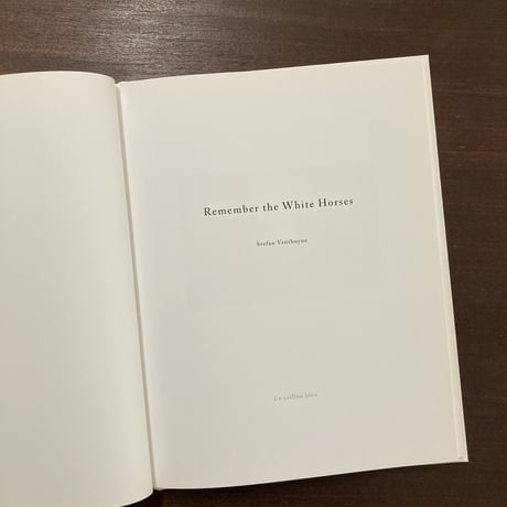 Remember the White Horses｜STEFAN VANTHUYNE