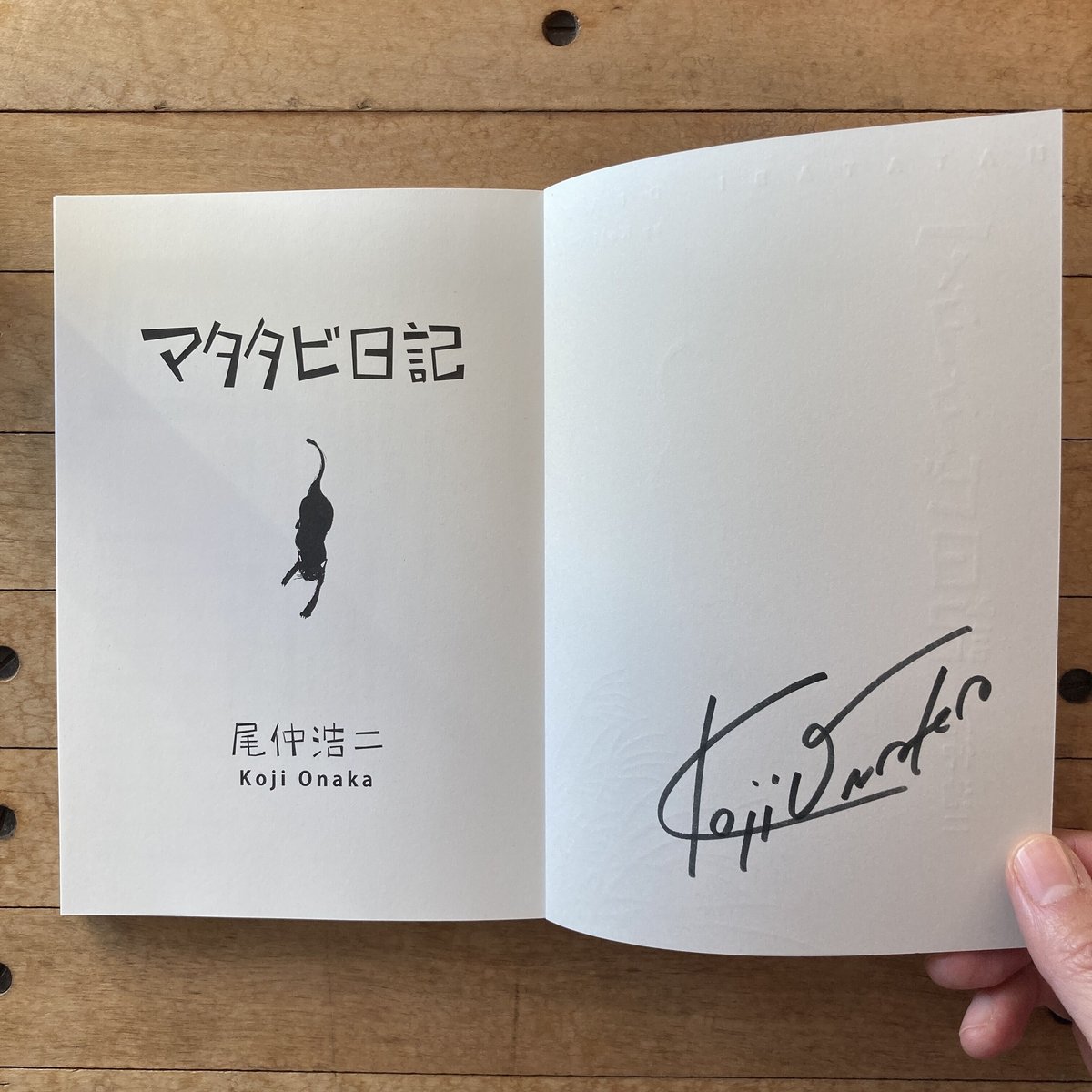 Signed】マタタビ日記｜尾仲浩二（Koji Onaka） | POETIC SCAPE