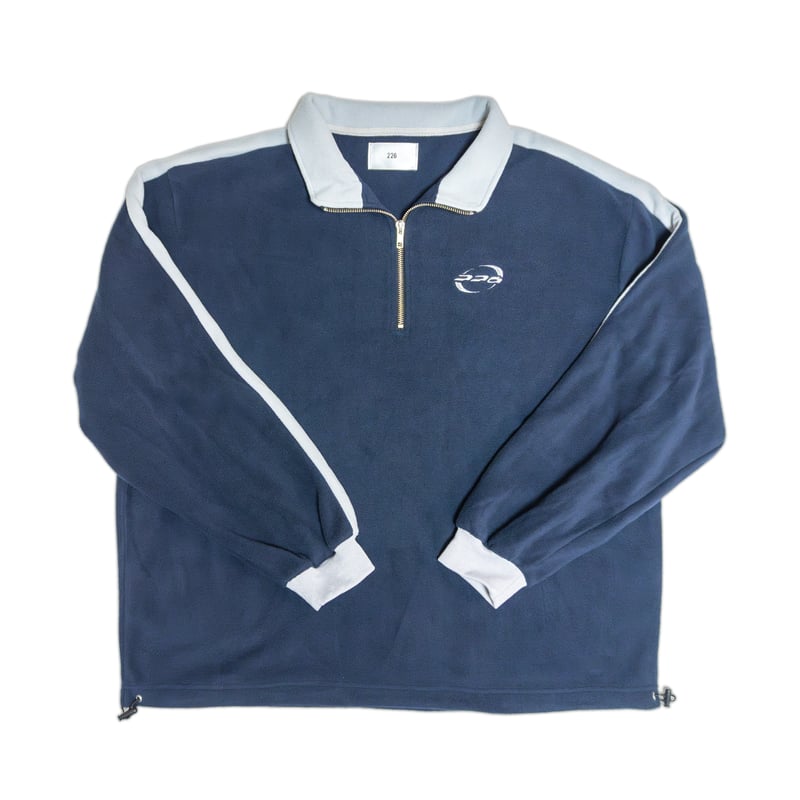 洋服 05 Logo Half Zip / Navy | 226 shop