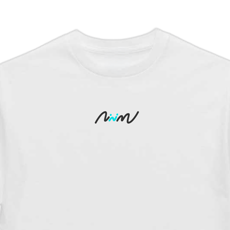 NiNiMuCOLOR Logo Tee / White