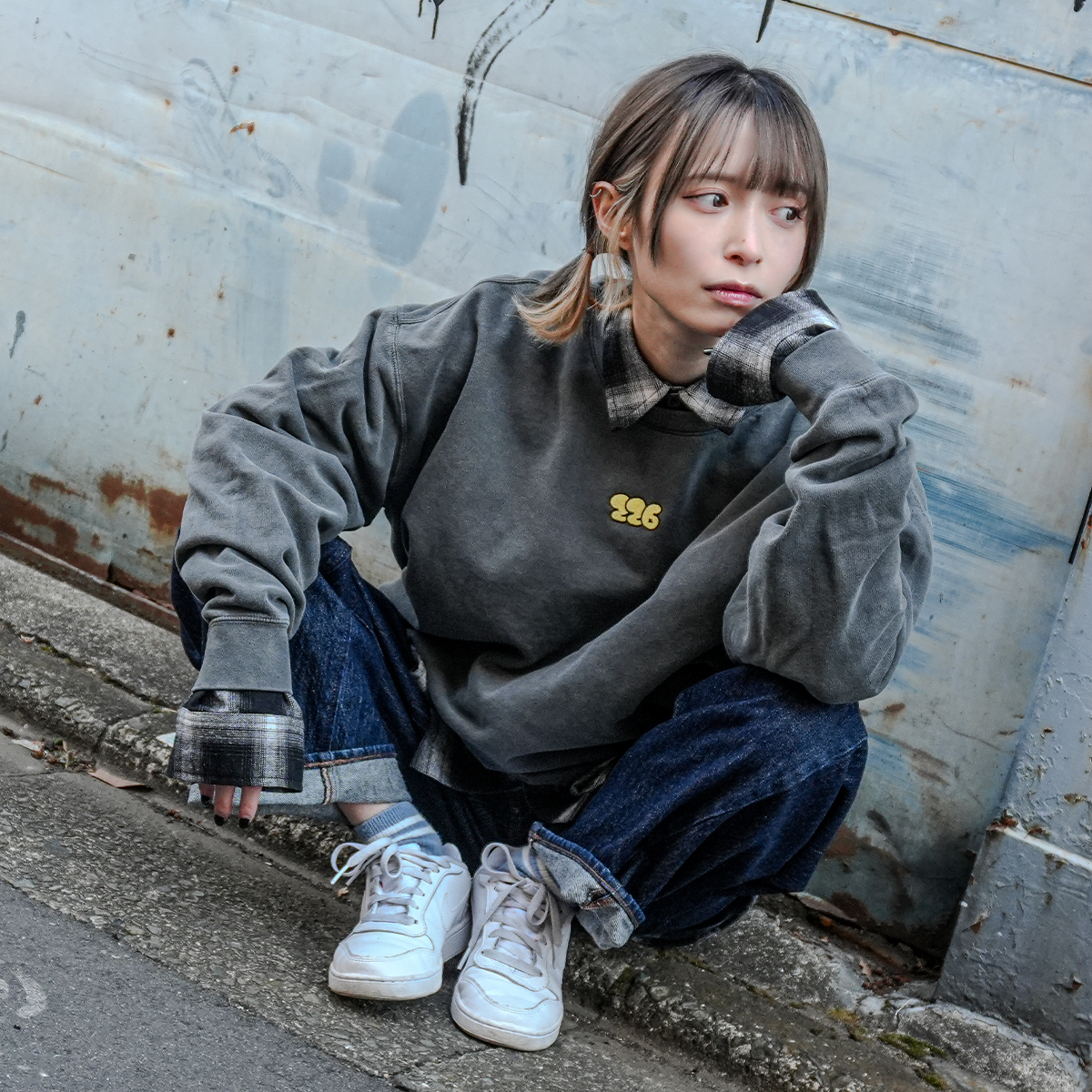 02 Logo Sweat / Black | 226 shop