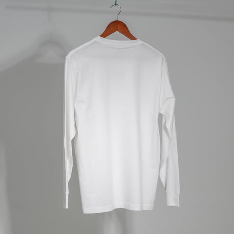 NiNiMu Logo L/S Tee / White