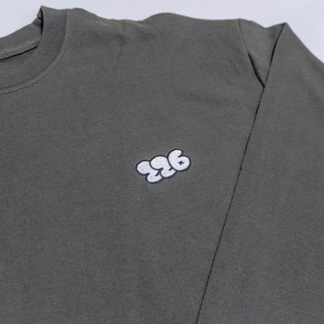 Cat in L/S Tee / Charcoal