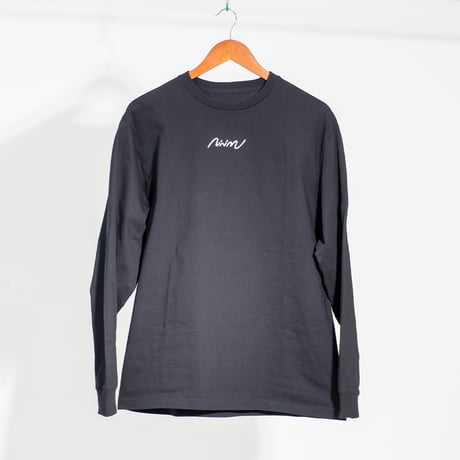 NiNiMu Logo L/S Tee / Black