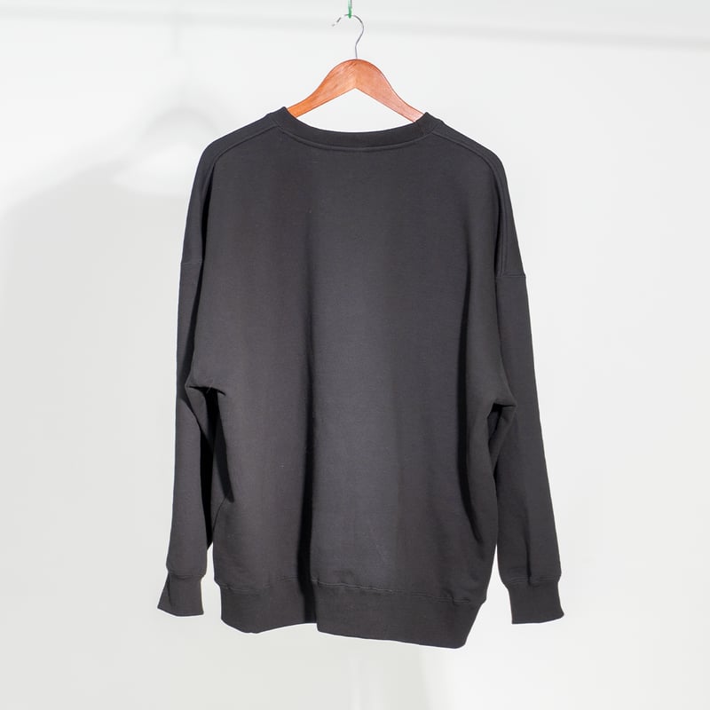 NiNiMu Logo Big Silhouette Sweat / Black | 226