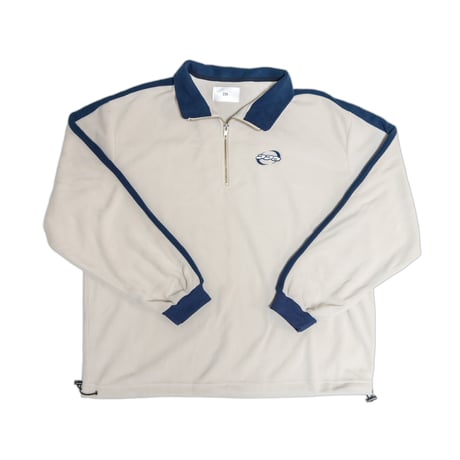 #05 Logo Half Zip / Milktea