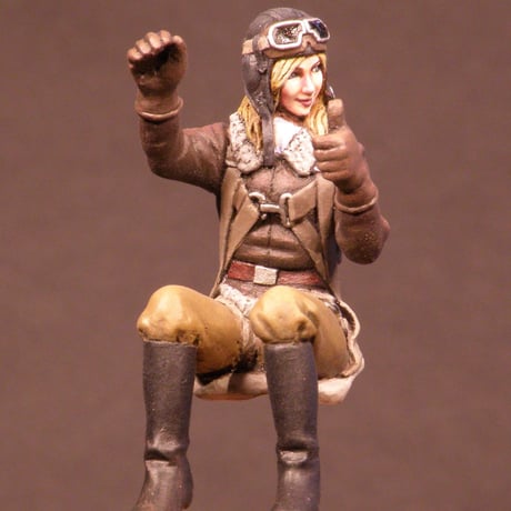 RAMPAGE 1/32＆1/48 Mig-3 女性パイロットフィギュアセット