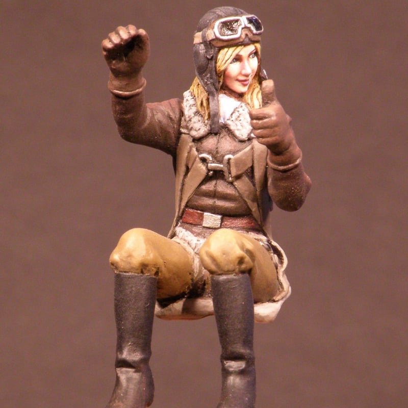 RAMPAGE 1/32＆1/48 Mig-3 女性パイロットフィギュアセット | HAL-VAL