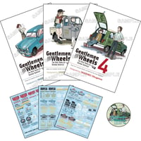 Gentlemen FOR Wheels 2,3,4 ：ショップカー カラーブック＆デカール特典付きセット
