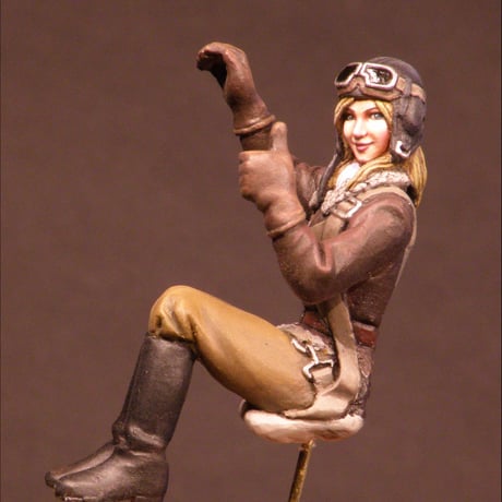 RAMPAGE 1/32＆1/48 Mig-3 女性パイロットフィギュアセット