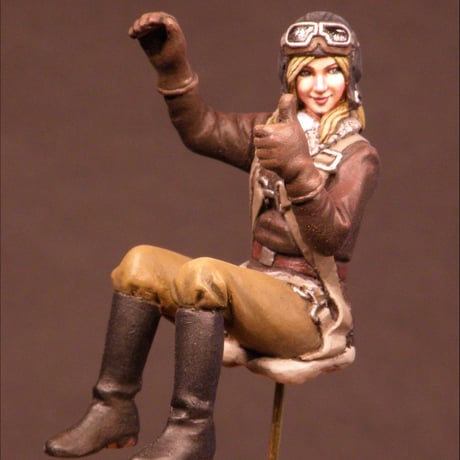 RAMPAGE 1/32＆1/48 Mig-3 女性パイロットフィギュアセット