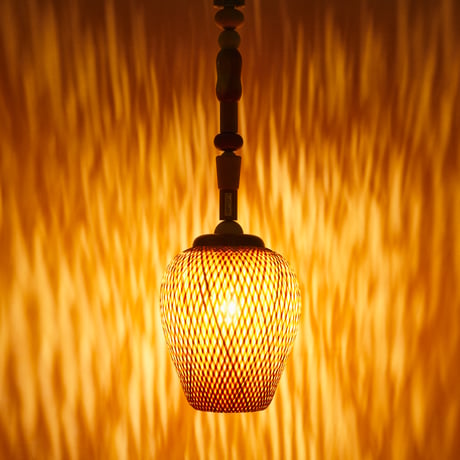 WOODEN CEILING LAMP 3