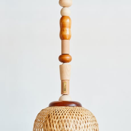 WOODEN CEILING LAMP 3