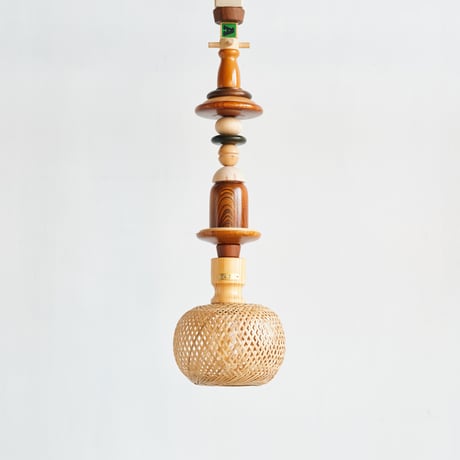 WOODEN CEILING LAMP