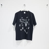 MELTING CLOCK T BLACK