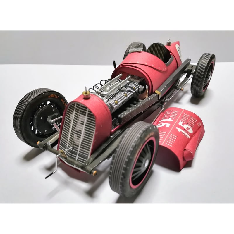 Fiat 806 Grand Prix 1:18 | tkpapercraft Fiat 806 Grand Prix 1:18 | tkpapercraft