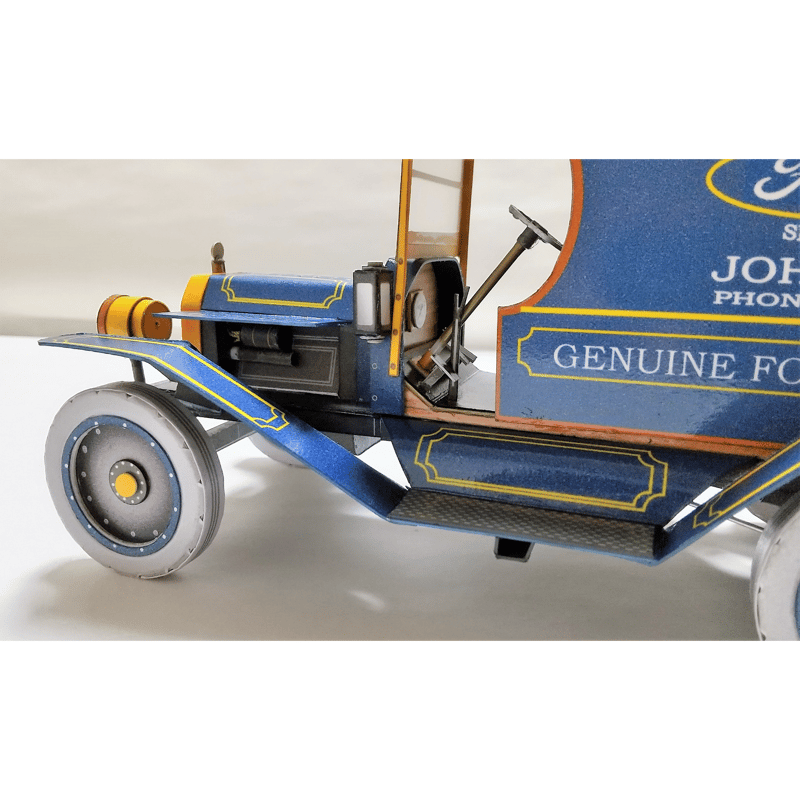 FORD T type Van truck 1:18 | tkpapercraft