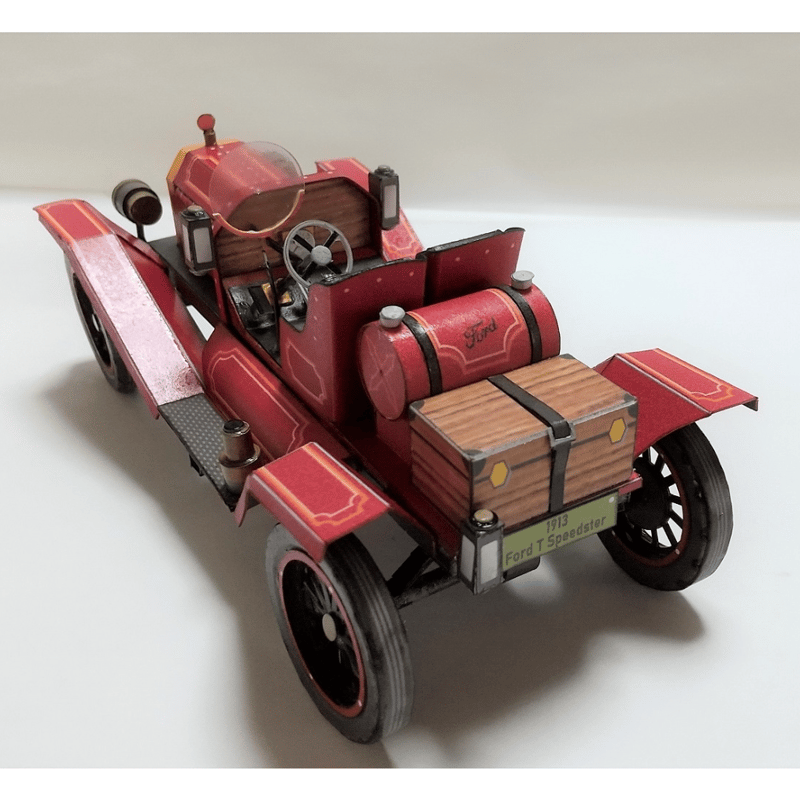 FORD T type Speedster 1:18 | tkpapercraft