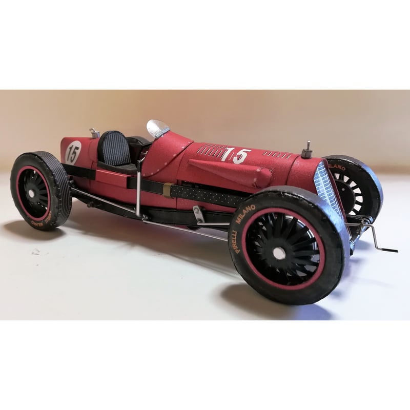 Fiat 806 Grand Prix 1:18 | tkpapercraft