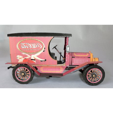 Ford Ttype Van truck Coca-Cola　1：18