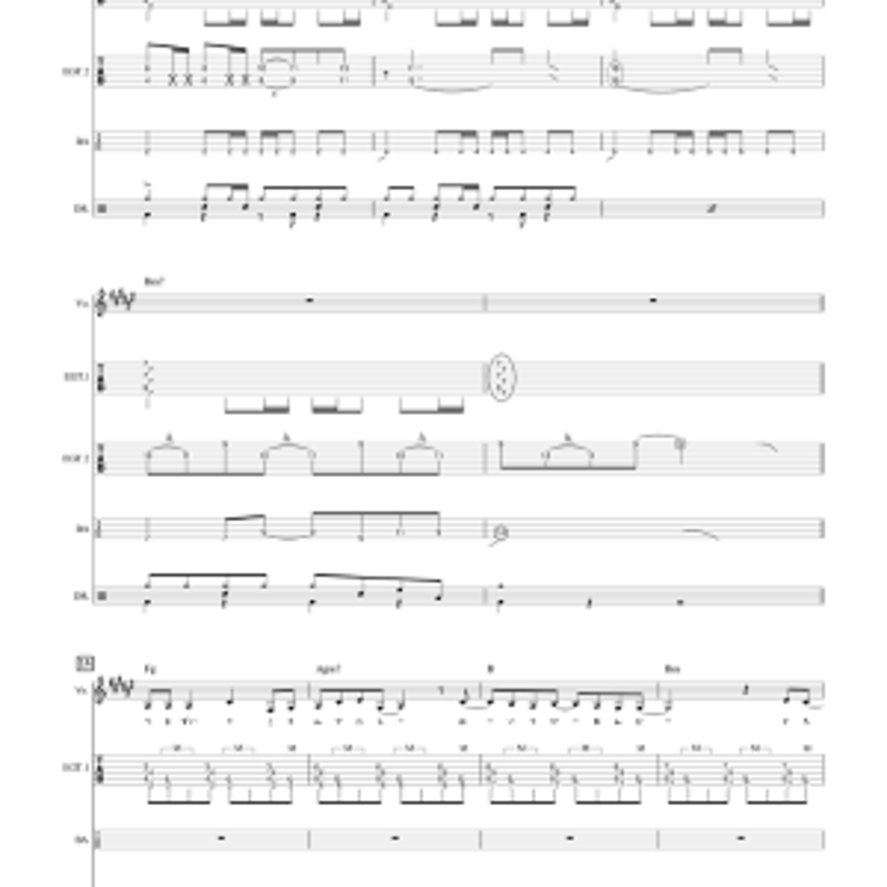 バンドスコア】全力少年/ SHISHAMO | GAKUFU屋さん