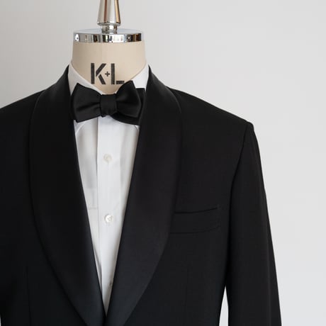 Original Drape Cut Suit/Black Smoking Jacket