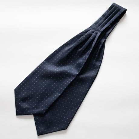 Adamley Ascot Tie/Navy Pattern NVA