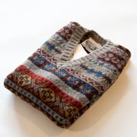 Jamieson's Knit/Fairisle Grey