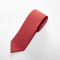 Atelier F&B Printed Tie/ Red