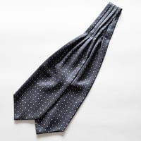 Adamley Ascot Tie/Grey Dot