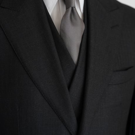 Original Drape Cut Suit/Grey Herringbone 3PC