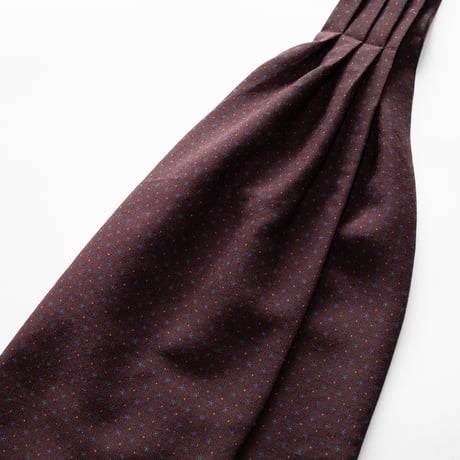 Holiday&Brown Ascot Tie/Wine Small Pattern