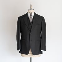 Original Drape Cut Suit/Grey Herringbone 3PC