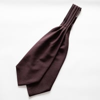 Holiday&Brown Ascot Tie/Wine Small Pattern