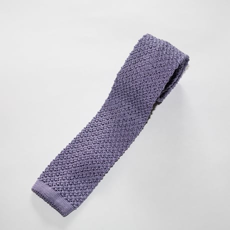Silk Knit Tie/Lavender