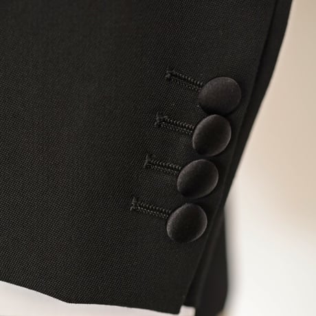 Original Drape Cut Suit/Black Smoking Jacket