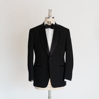 Original Drape Cut Suit/Black Smoking Jacket
