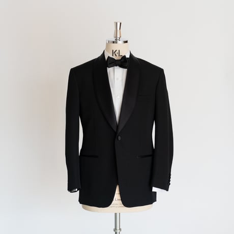 Original Drape Cut Suit/Black Smoking Jacket