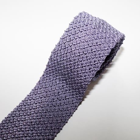 Silk Knit Tie/Lavender