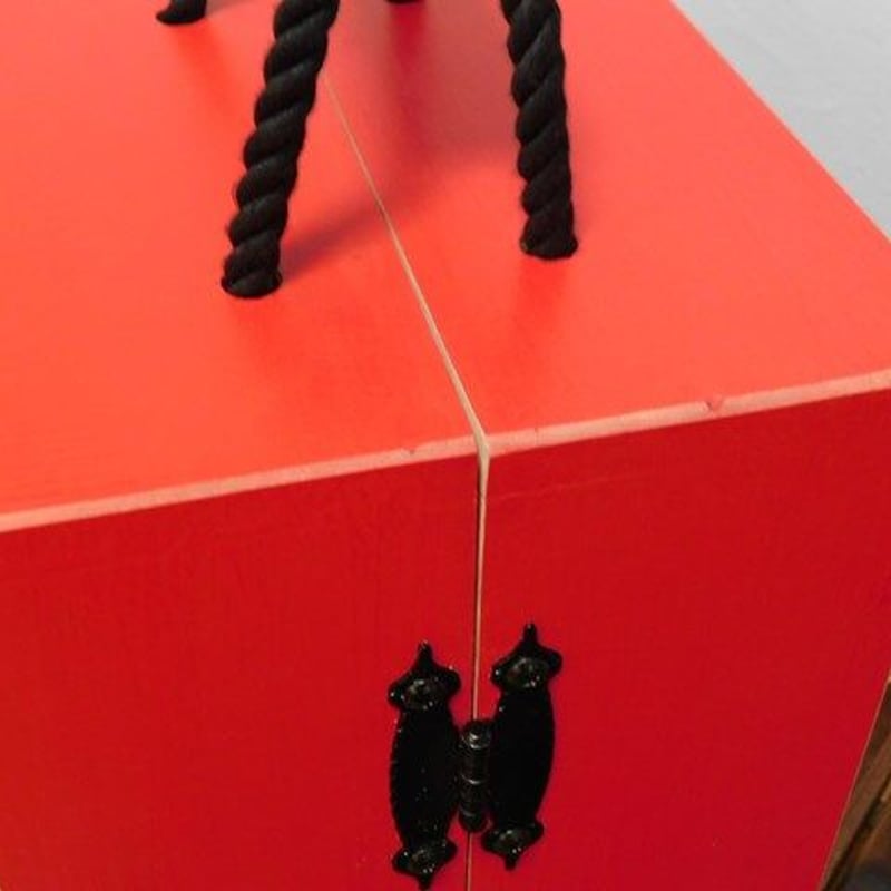 新品・未使用品】スパイス収納BOX（ダメージ ビビットレッド