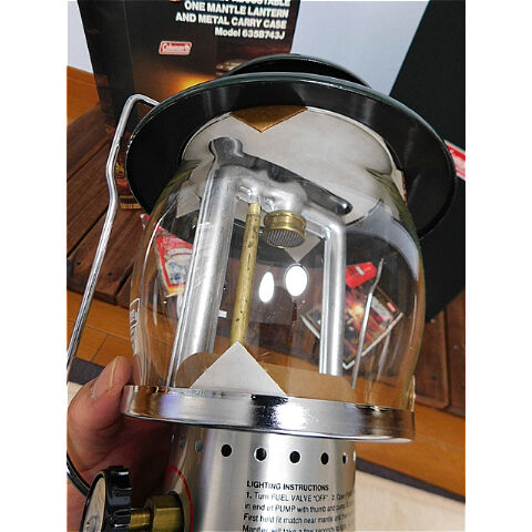 未使用品)93年製造Colemanコールマンランタンモデル