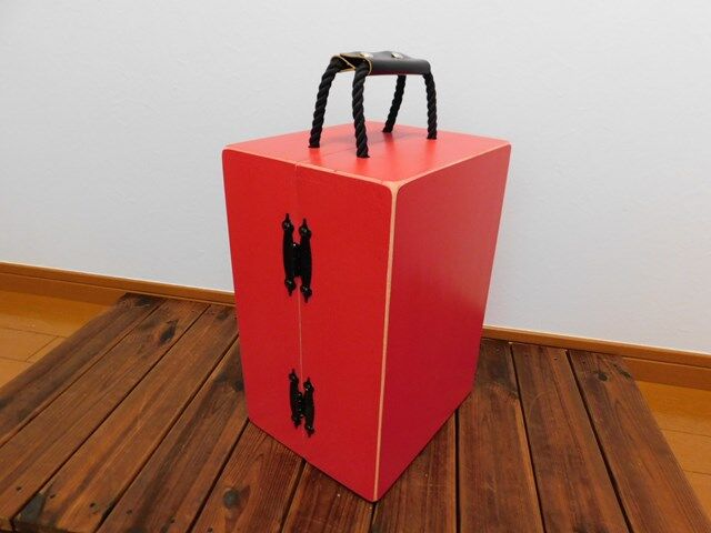 新品・未使用品】スパイス収納BOX（ダメージ ビビットレッド