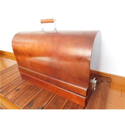 アンティーク ミシン KOSEL 木箱 ペダル 説明書付き