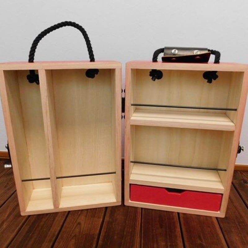 新品・未使用品】スパイス収納BOX（ダメージ ビビットレッド