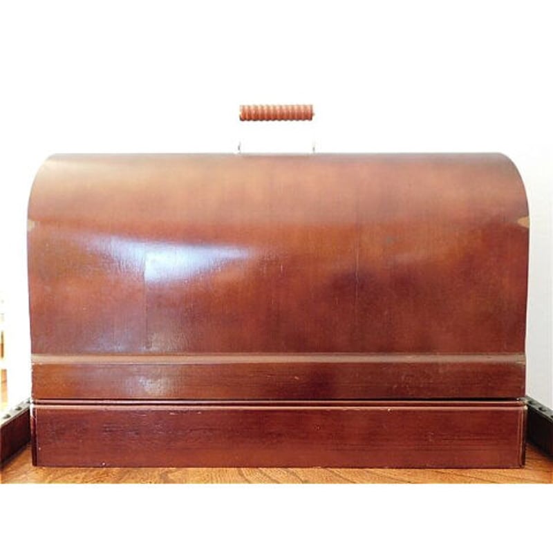 Secondhand Goods】稼働品）アンティーク電動ミシン シンコー  